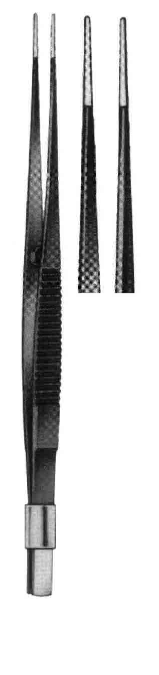 BİPOLAR PENSET DÜZ İZOLELİ 20CM NO-D